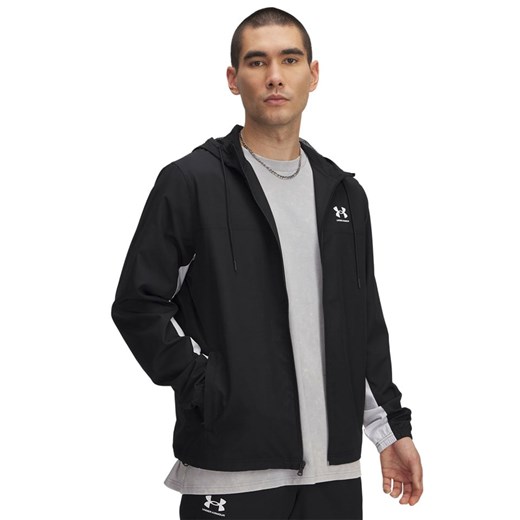 Under Armour Kurtka przeciwwiatrowa &quot;Rival&quot; w kolorze czarnym ze sklepu Limango Polska w kategorii Kurtki męskie - zdjęcie 180373346