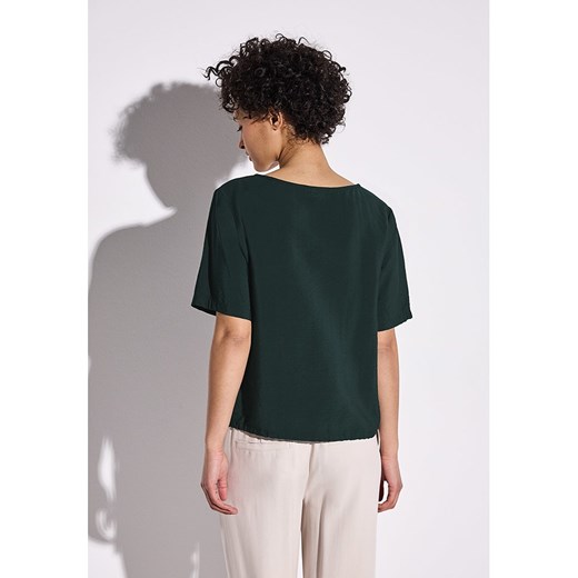Bluzka damska Street One z okrągłym dekoltem casual z poliamidu 