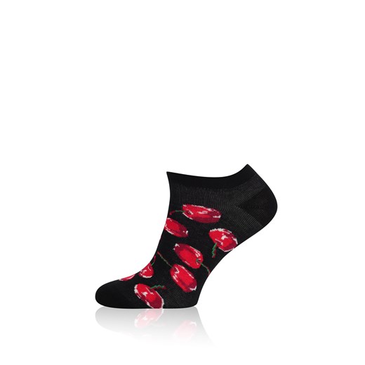 Skarpetki stopki S178S CHERRY ze sklepu italianfashion w kategorii Skarpetki damskie - zdjęcie 180373917