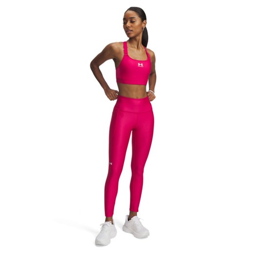 Damskie legginsy treningowe Under Armour Tech Hi Ankle Leg - różowe ze sklepu Sportstylestory.com w kategorii Spodnie damskie - zdjęcie 180375058