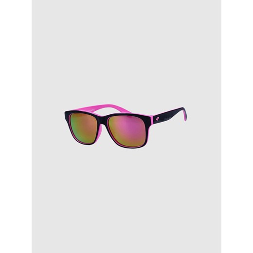 Dziecięce okulary przeciwsłoneczne z powłoką lustrzaną 4F 4FJWSS25ASUNU066 - multikolor ze sklepu Sportstylestory.com w kategorii Okulary przeciwsłoneczne dziecięce - zdjęcie 180375245