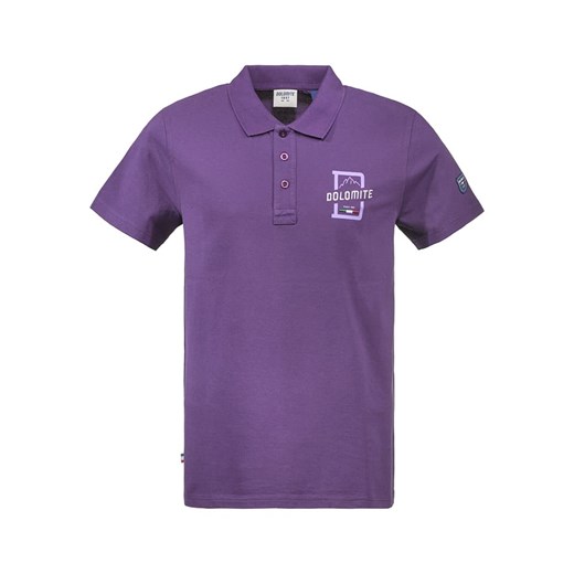 DOLOMITE Koszulka polo &quot;Dobbiaco&quot; w kolorze fioletowym ze sklepu Limango Polska w kategorii T-shirty męskie - zdjęcie 180376775