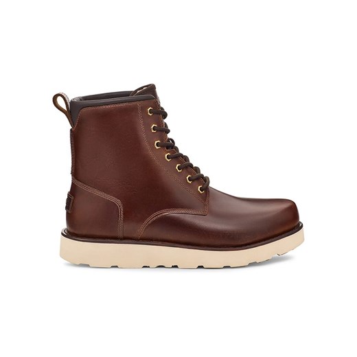 UGG Skórzane botki &quot;Cason&quot; w kolorze jasnobrązowym ze sklepu Limango Polska w kategorii Buty zimowe męskie - zdjęcie 180376817
