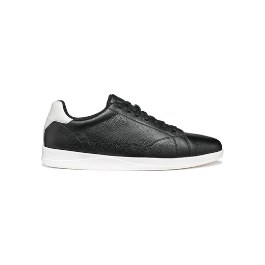 Geox Skórzane sneakersy w kolorze czarnym ze sklepu Limango Polska w kategorii Buty sportowe męskie - zdjęcie 180377045