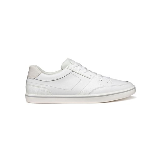 Geox Skórzane sneakersy w kolorze białym ze sklepu Limango Polska w kategorii Buty sportowe męskie - zdjęcie 180377069