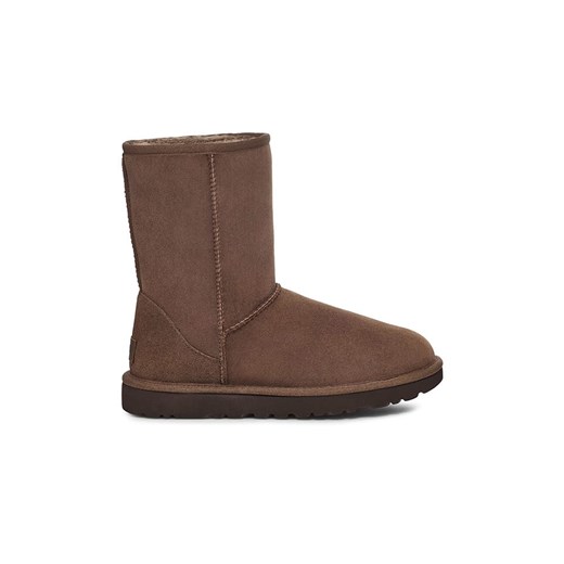 UGG Skórzane botki &quot;Classic Short II&quot; w kolorze brązowym ze sklepu Limango Polska w kategorii Śniegowce damskie - zdjęcie 180377287