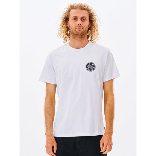 Rip Curl Koszulka w kolorze białym ze sklepu Limango Polska w kategorii T-shirty męskie - zdjęcie 180377377