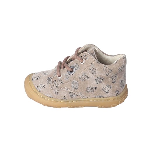 PEPINO Skórzane buty &quot;Dots&quot; w kolorze beżowym do nauki chodzenia ze sklepu Limango Polska w kategorii Buciki niemowlęce - zdjęcie 180377728
