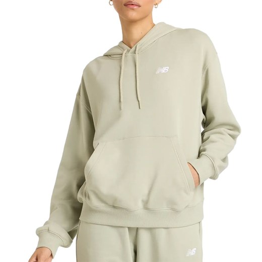 Bluza damska New Balance WT41507OVN - zielona ze sklepu streetstyle24.pl w kategorii Bluzy damskie - zdjęcie 180378239