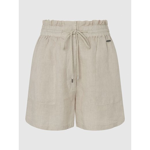 Pepe Jeans Szorty &quot;Corina&quot; w kolorze beżowym ze sklepu Limango Polska w kategorii Szorty - zdjęcie 180378449