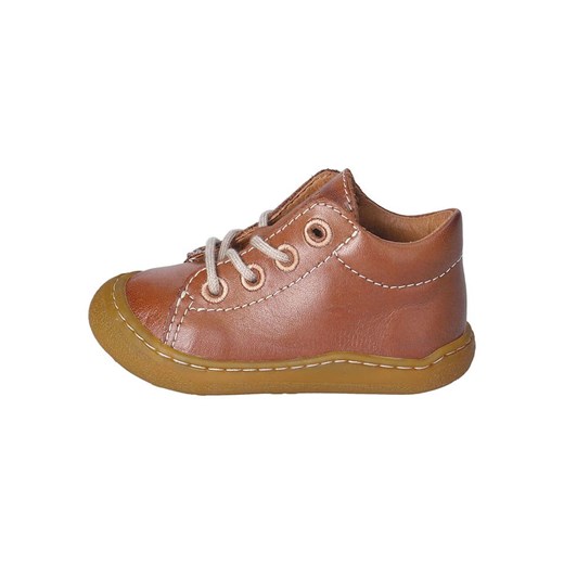 PEPINO Skórzane sneakersy &quot;Kenny&quot; w kolorze jasnobrązowym ze sklepu Limango Polska w kategorii Buty sportowe dziecięce - zdjęcie 180378529