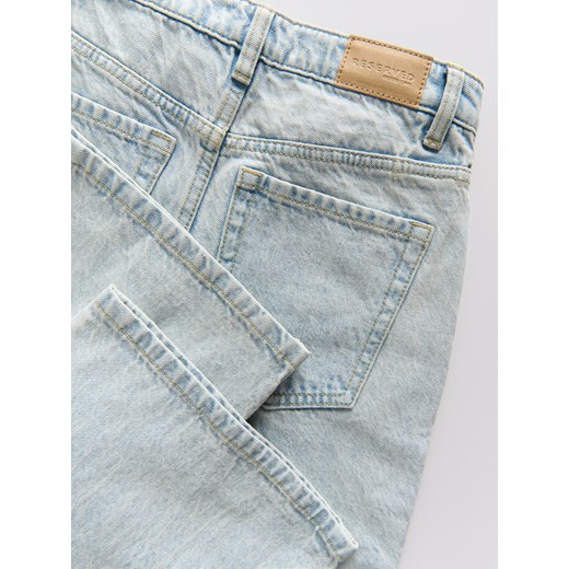 Reserved - Jeansy wide leg z jetami - niebieski Reserved 128 (7-8 lat) Reserved