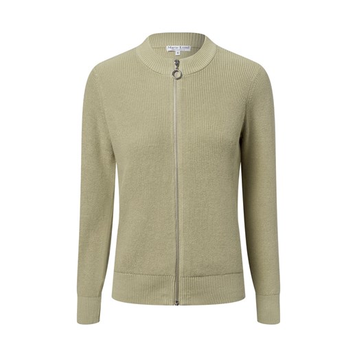 Marie Lund Kardigan damski Kobiety dzianina grubo tkana trzcinowy jednolity ze sklepu vangraaf w kategorii Swetry damskie - zdjęcie 180379968