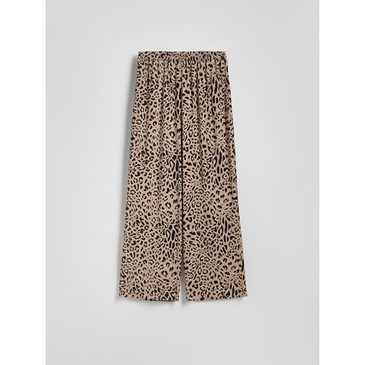 Reserved - Wzorzyste spodnie - wielobarwny Reserved XL Reserved