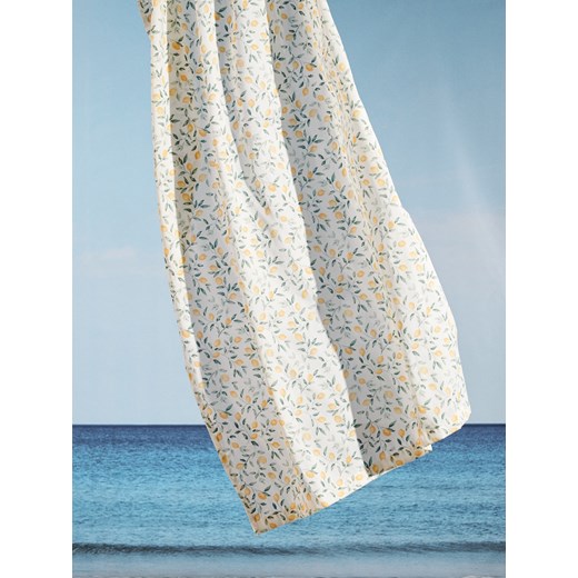 Sinsay - Zasłona w cytryny z domieszką bawełny - wielobarwny Sinsay One Size Sinsay