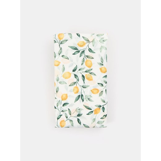 Sinsay - Zasłona w cytryny z domieszką bawełny - wielobarwny Sinsay One Size Sinsay