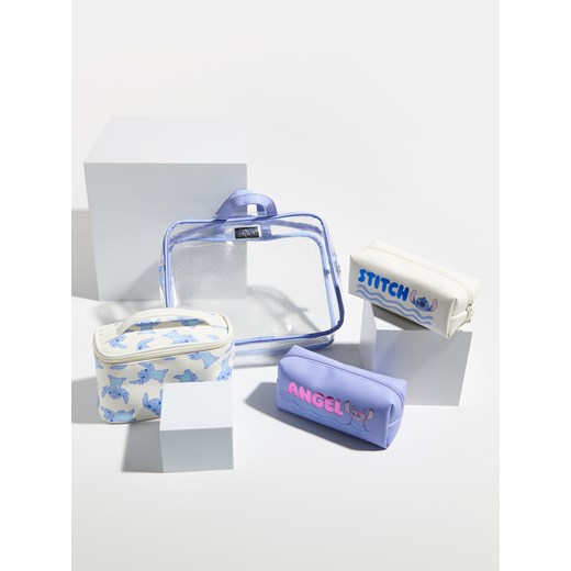 Sinsay - Kosmetyczka 4 pack Stitch - wielobarwny Sinsay One Size Sinsay