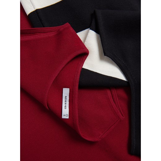 Reserved sukienka rozkloszowana z okrągłym dekoltem bez rękawów 