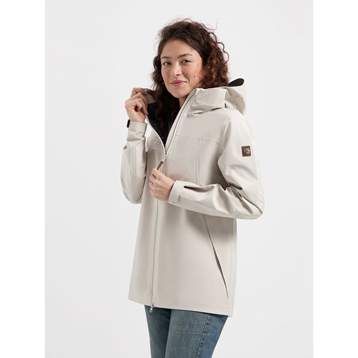 Kurtka damska Travelin' casual z poliestru krótka bez kaptura jesienna 