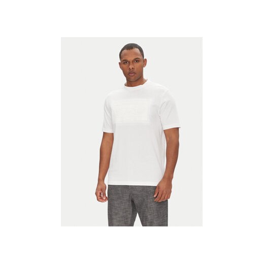 BOSS T-Shirt 50538112 Biały Regular Fit ze sklepu MODIVO w kategorii T-shirty męskie - zdjęcie 180384677