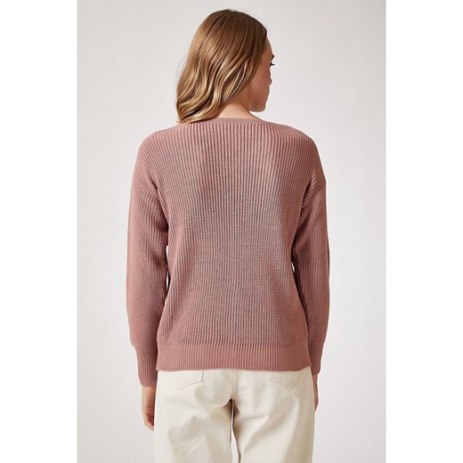 Happiness Istanbul Kardigan w kolorze jasnoróżowym Happiness Istanbul S/M wyprzedaż Limango Polska