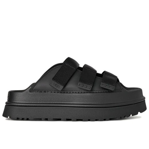 Sandały damskie Ugg GoldenGlow 1167430-BLK - czarne ze sklepu streetstyle24.pl w kategorii Klapki damskie - zdjęcie 180390825