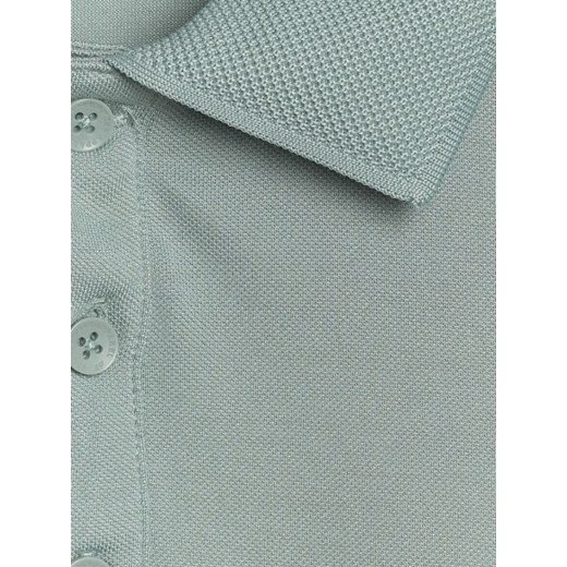 Męska koszulka polo 4F 4FRSS25TPTSM633 - khaki ze sklepu Sportstylestory.com w kategorii T-shirty męskie - zdjęcie 180392426