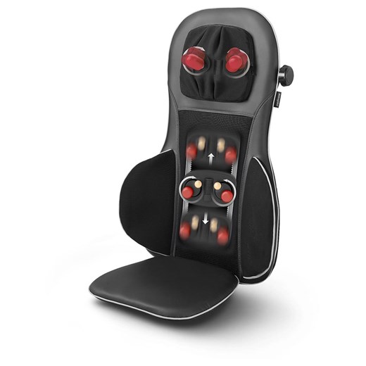 Medisana Mata masująca Shiatsu &apos;&apos;MC 823&apos;&apos; w kolorze czarnym na fotel ze sklepu Limango Polska w kategorii Uroda - zdjęcie 180393515