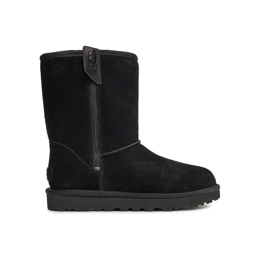 UGG Skórzane botki &quot;Classic Short&quot; w kolorze czarnym ze sklepu Limango Polska w kategorii Śniegowce damskie - zdjęcie 180394598