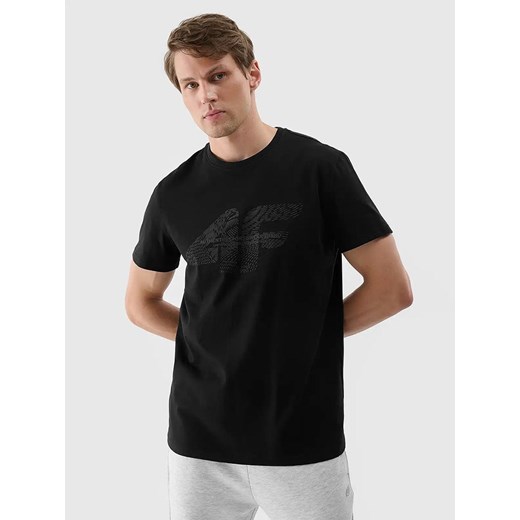 4F Koszulka w kolorze czarnym ze sklepu Limango Polska w kategorii T-shirty męskie - zdjęcie 180394845