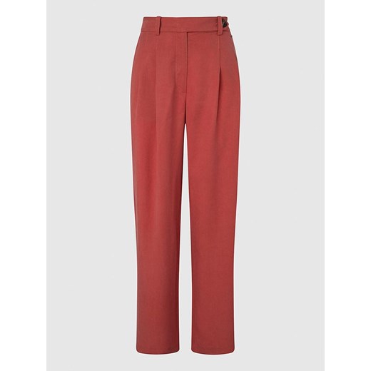 Pepe Jeans Spodnie garniturowe &quot;Berila&quot; w kolorze ceglanym ze sklepu Limango Polska w kategorii Spodnie damskie - zdjęcie 180395476