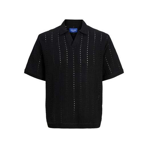 JACK &amp; JONES Junior Koszulka polo &quot;Paros&quot; w kolorze czarnym Jack & Jones Junior 164 okazyjna cena Limango Polska