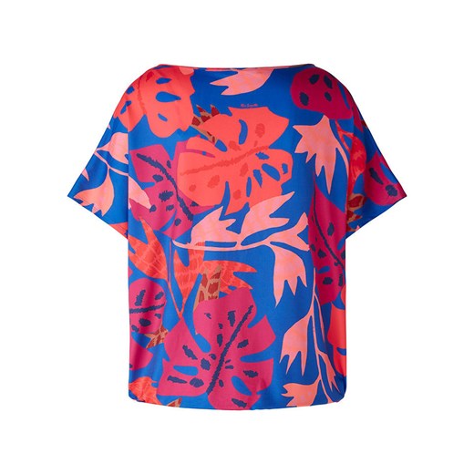 Bluzka damska Miss Lagotte z krótkimi rękawami z okrągłym dekoltem 