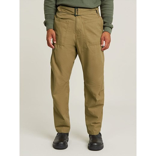 G-Star Spodnie - Tapered fit - w kolorze khaki ze sklepu Limango Polska w kategorii Spodnie męskie - zdjęcie 180395878