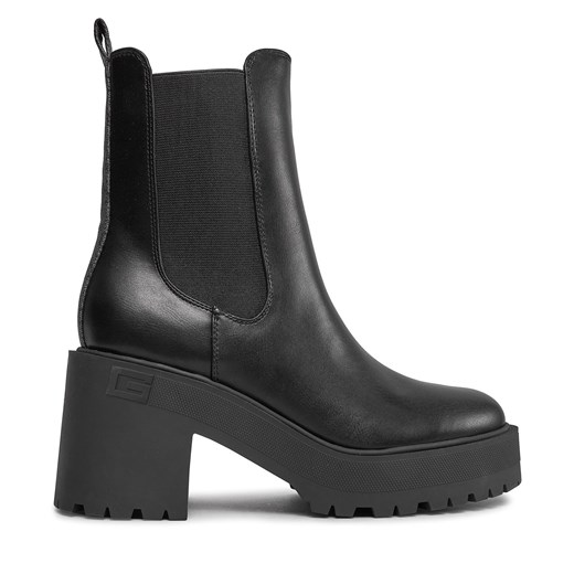 Botki Guess Lucah2 FL8L2H LEA10 Czarny Guess 41 eobuwie.pl