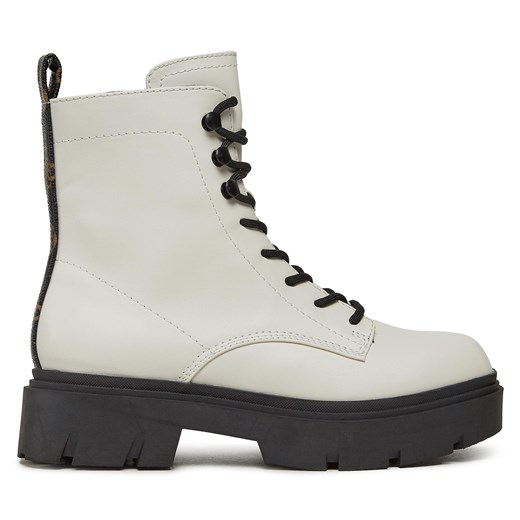 Botki Guess Ramsay FL8RMY ELE10 Biały Guess 37 eobuwie.pl okazja