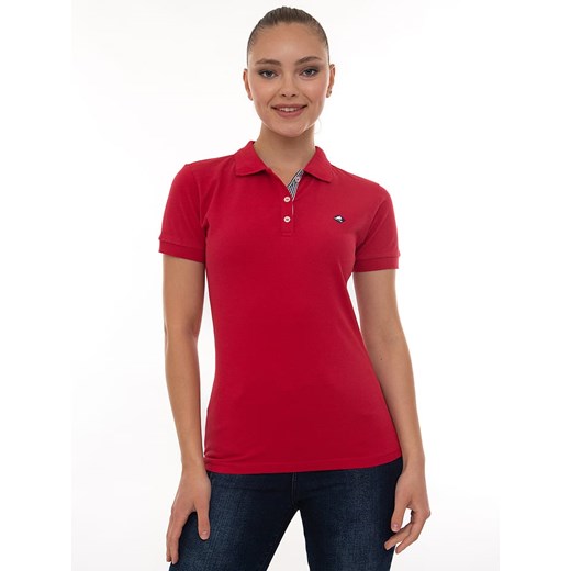 SIR RAYMOND TAILOR Koszulka polo &quot;Angie&quot; w kolorze czerwonym ze sklepu Limango Polska w kategorii Bluzki damskie - zdjęcie 180400359
