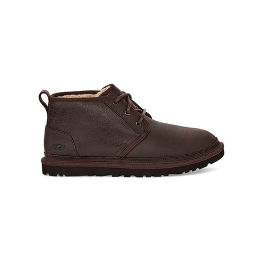 UGG Skórzane botki &quot;Neumel&quot; w kolorze brązowym ze sklepu Limango Polska w kategorii Buty zimowe męskie - zdjęcie 180400375
