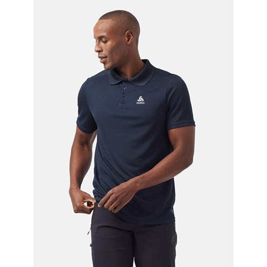 Odlo Funkcyjna koszulka polo &quot;F-Dry&quot; w kolorze granatowym ze sklepu Limango Polska w kategorii T-shirty męskie - zdjęcie 180400528