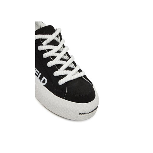 Czarne buty sportowe damskie Karl Lagerfeld sneakersy 