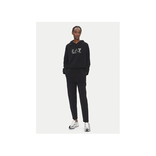 EA7 Emporio Armani Dres 7W000122 AF12502 UC001 Czarny Regular Fit ze sklepu MODIVO w kategorii Dresy damskie - zdjęcie 180403465