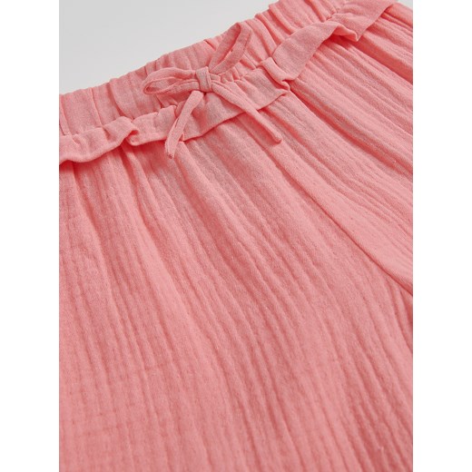 Reserved - Muślinowe spodnie - różowy Reserved 80 (9-12 m.) Reserved