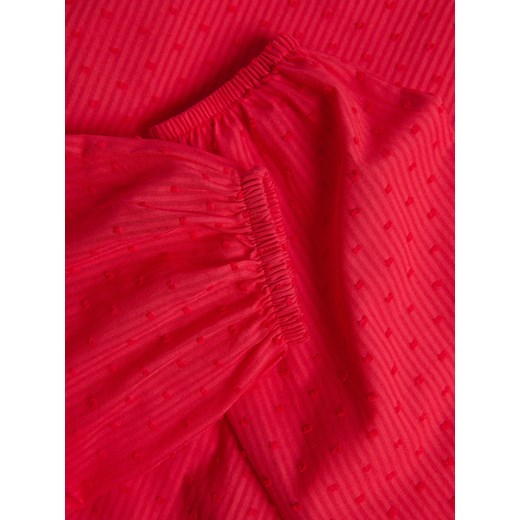 Reserved - Dwuczęściowa piżama ze wzorem - czerwony Reserved S Reserved