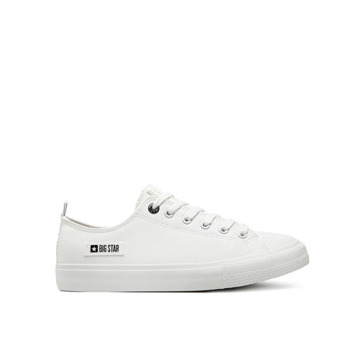 Trampki damskie półbuty Big Star KK274010 biale ze sklepu butyolivier w kategorii Półbuty damskie - zdjęcie 180405847