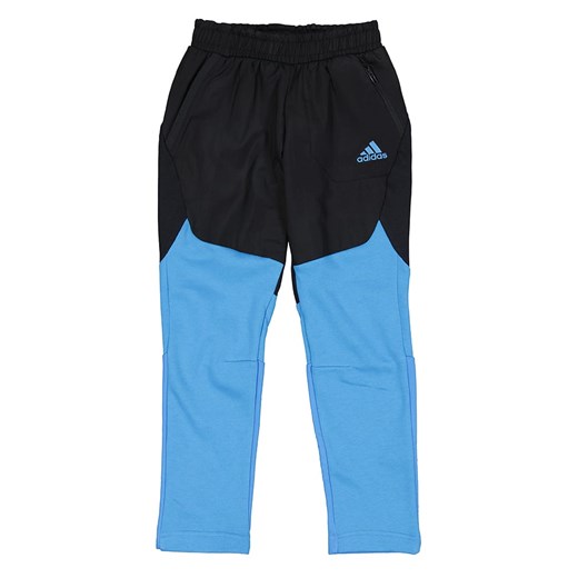 adidas Spodnie dresowe w kolorze niebiesko-czarnym ze sklepu Limango Polska w kategorii Spodnie chłopięce - zdjęcie 180406529