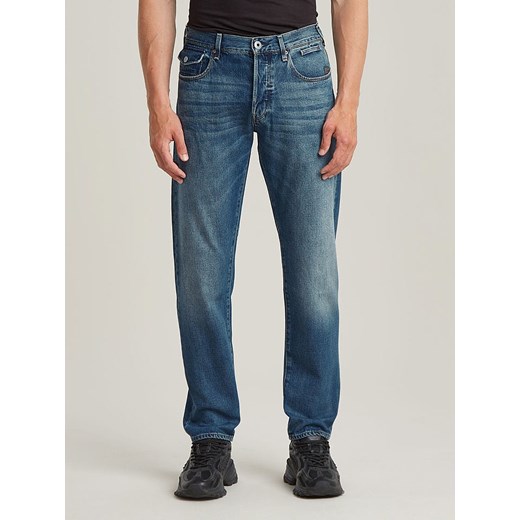 G-Star Dżinsy - Tapered fit - w kolorze niebieskim ze sklepu Limango Polska w kategorii Jeansy męskie - zdjęcie 180407055