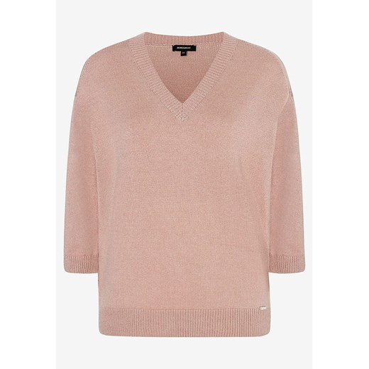 Sweter damski More & z dekoltem v casual 