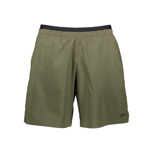 Reebok Szorty sportowe &quot;Strength +&quot; w kolorze khaki ze sklepu Limango Polska w kategorii Spodenki męskie - zdjęcie 180407089
