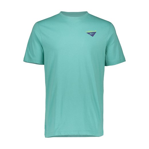 Reebok Koszulka w kolorze turkusowym ze sklepu Limango Polska w kategorii T-shirty męskie - zdjęcie 180407105