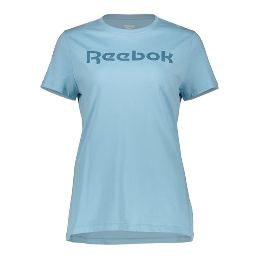 Reebok Koszulka w kolorze błękitnym ze sklepu Limango Polska w kategorii Bluzki damskie - zdjęcie 180407118